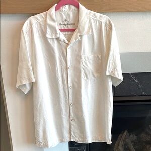 Tommy Bahama Silk Tropical Button Down Shirt